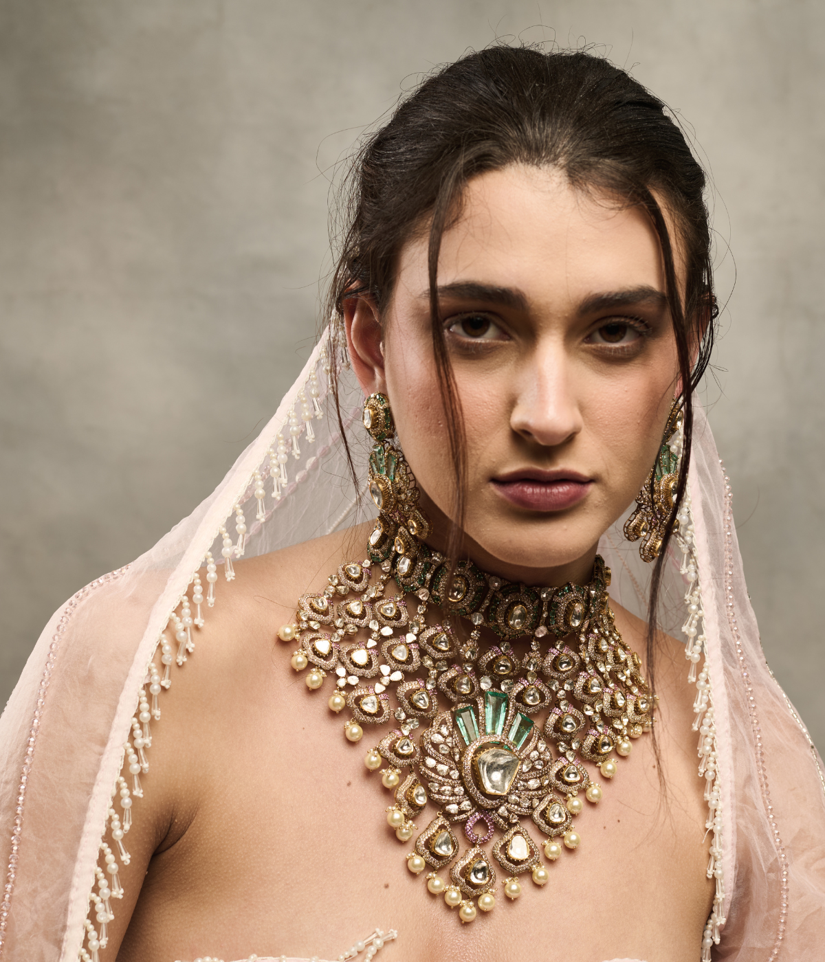 Jasmine Necklace With Earring