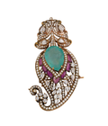 Daisy Diamond Brooch