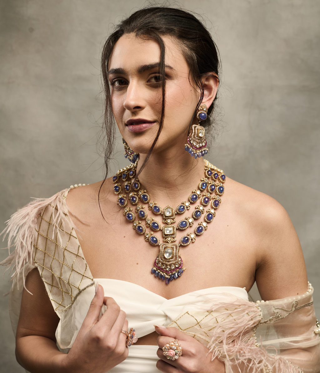 Phoenix Necklace With Earring